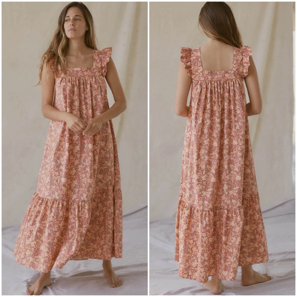 Christy Dawn Benny Vintage Floral Maxi Dress